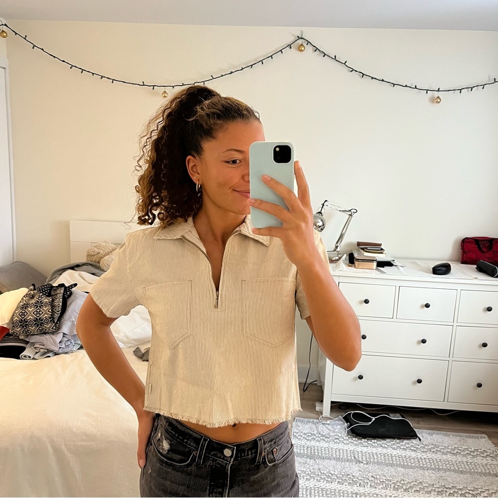 Brixton orginal shirt with pockets and zip